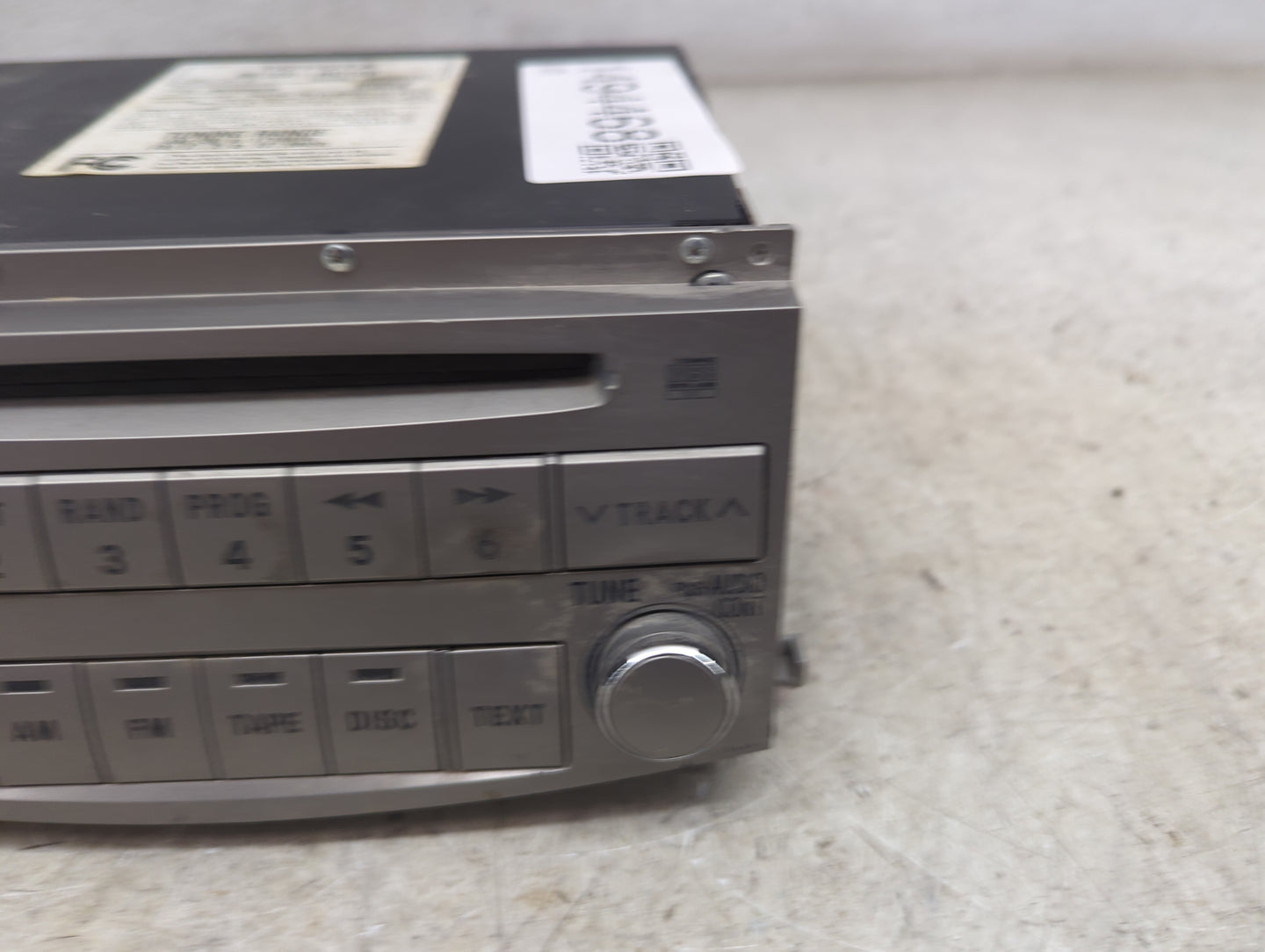 2007 Toyota Avalon Radio AM FM Cd Player Receiver Replacement P/N:86120-AC120 122000-6920A101 Fits OEM Used Auto Parts - Oem
