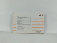 2007 Toyota Avalon Owners Manual Book Guide OEM Used Auto Parts - Oemusedautoparts1.com