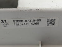 2007 Toyota Avalon Instrument Cluster Speedometer Gauges P/N:83800-07310-00 Fits OEM Used Auto Parts - Oemusedautoparts1.com