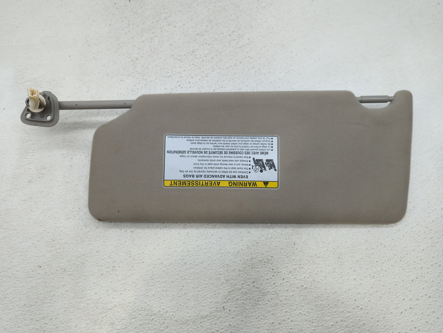 2005-2012 Toyota Avalon Sun Visor Shade Replacement Passenger Right Mirror Fits Fits 2005 2006 2007 2008 2009 2010 2011 2012