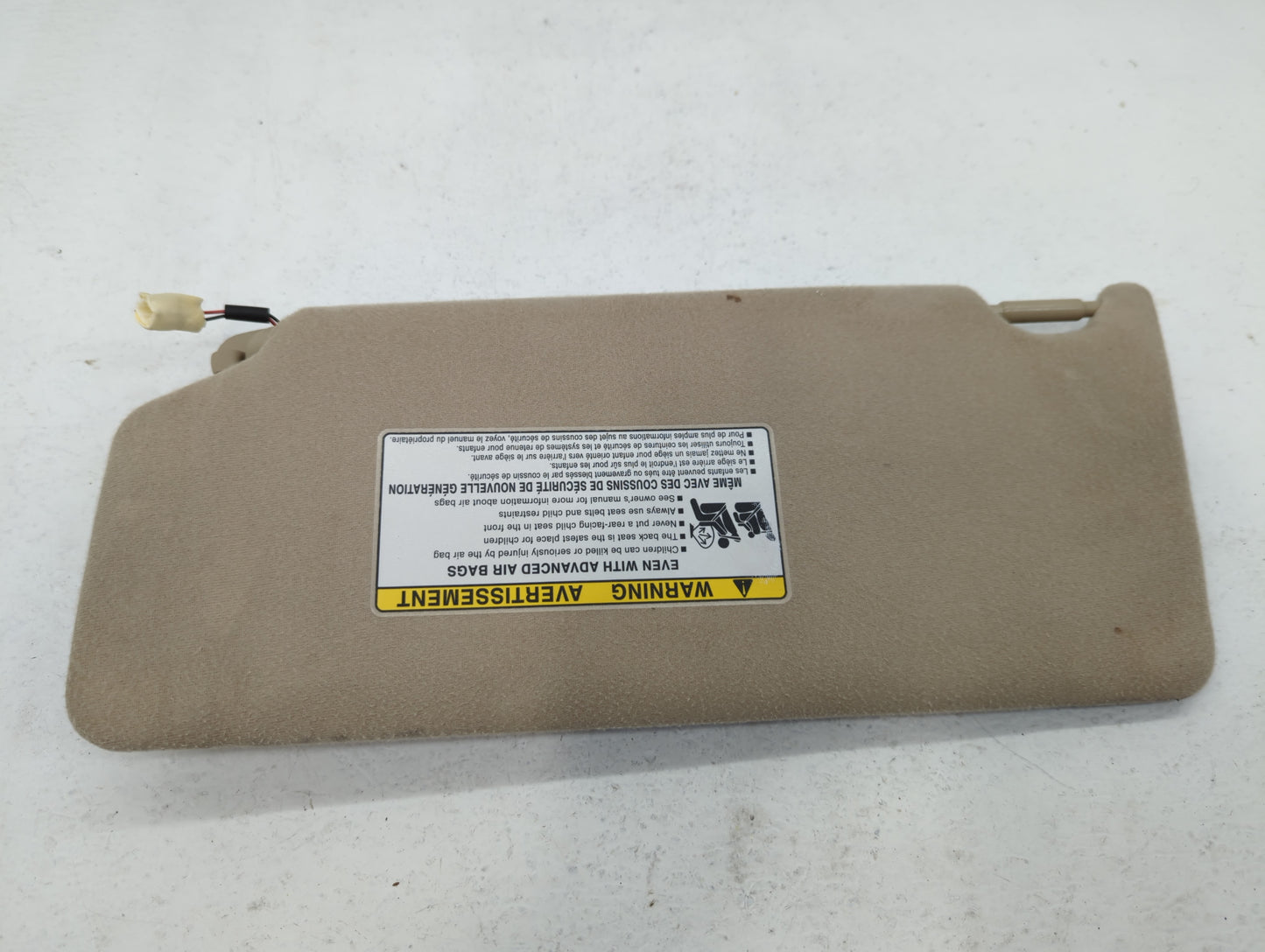 2005-2012 Toyota Avalon Sun Visor Shade Replacement Passenger Right Mirror Fits Fits 2005 2006 2007 2008 2009 2010 2011 2012