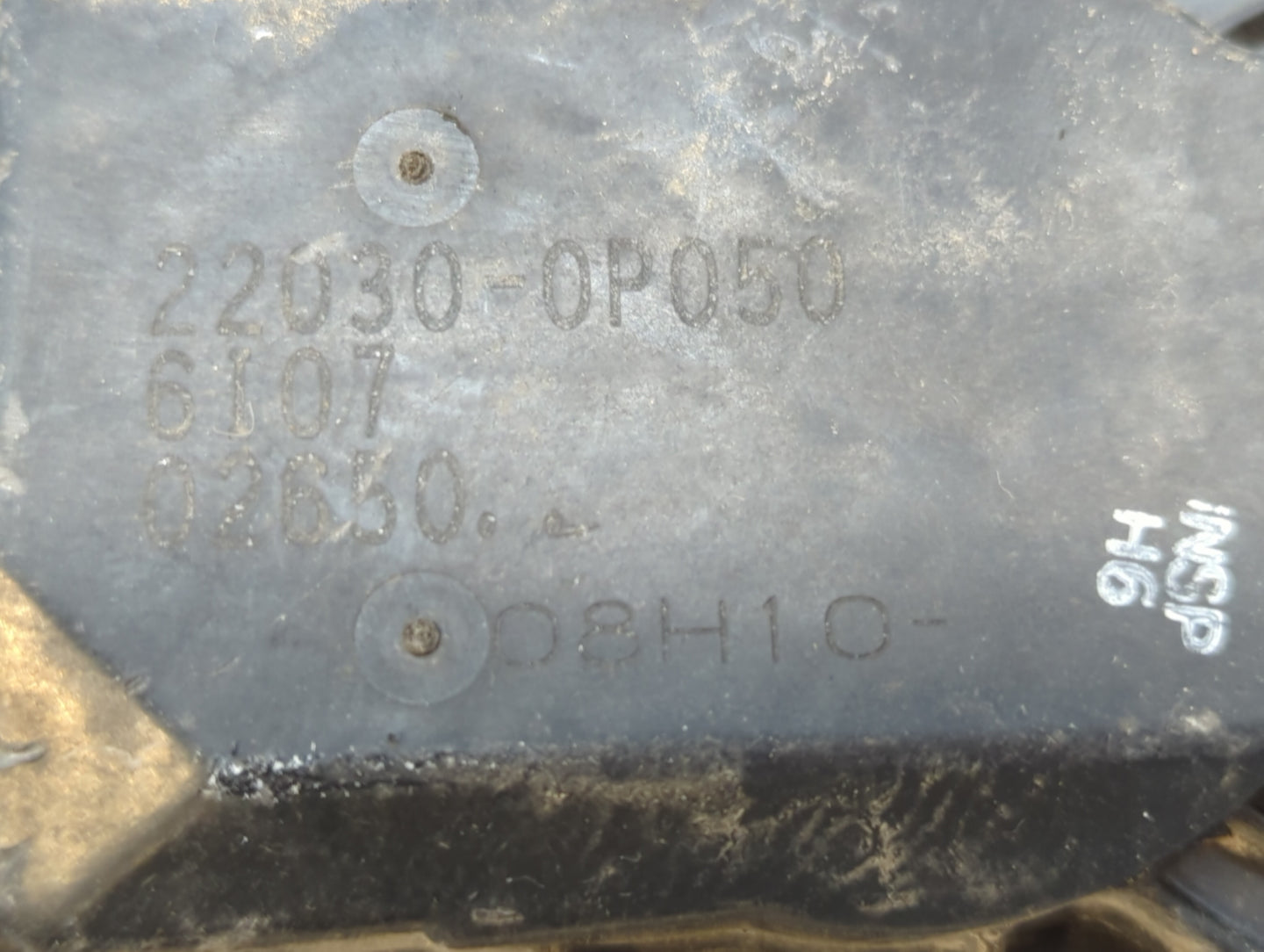 2007 Toyota Avalon Throttle Body P/N:22030-0P050 Fits OEM Used Auto Parts - Oemusedautoparts1.com