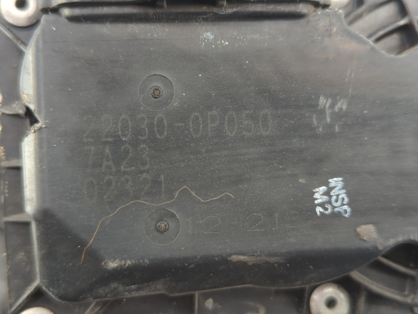 2005-2018 Toyota Avalon Throttle Body P/N:22030-0P050 Fits OEM Used Auto Parts - Oemusedautoparts1.com