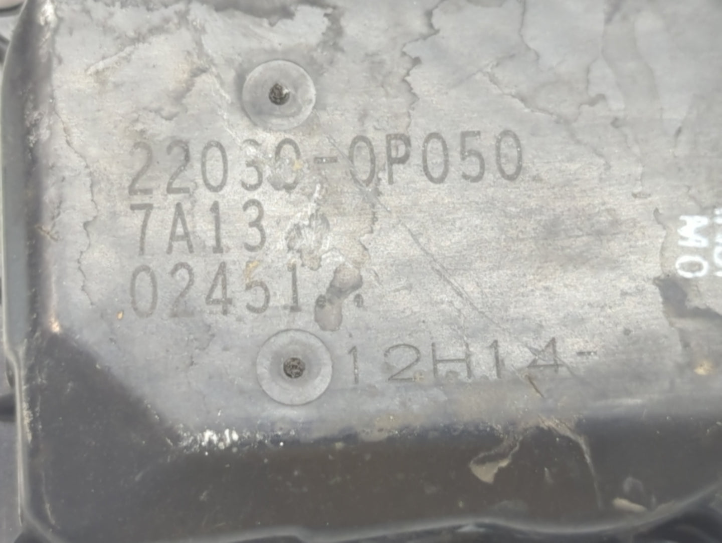2005-2018 Toyota Avalon Throttle Body P/N:7A13 22030-0P050 Fits OEM Used Auto Parts - Oemusedautoparts1.com