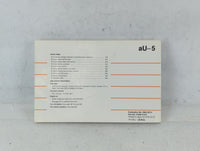 2007 Toyota Avalon Owners Manual Book Guide P/N:01999-41427 OEM Used Auto Parts - Oemusedautoparts1.com