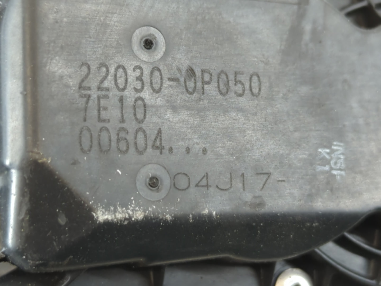 2005-2018 Toyota Avalon Throttle Body P/N:22030-0P050
7E10 00604 Fits OEM Used Auto Parts - Oemusedautoparts1.com