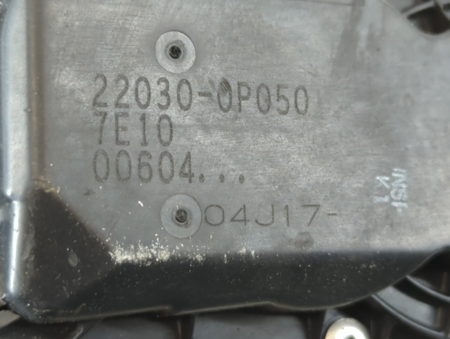 2005-2018 Toyota Avalon Throttle Body P/N:22030-0P050
7E10 00604 Fits OEM Used Auto Parts - Oemusedautoparts1.com
