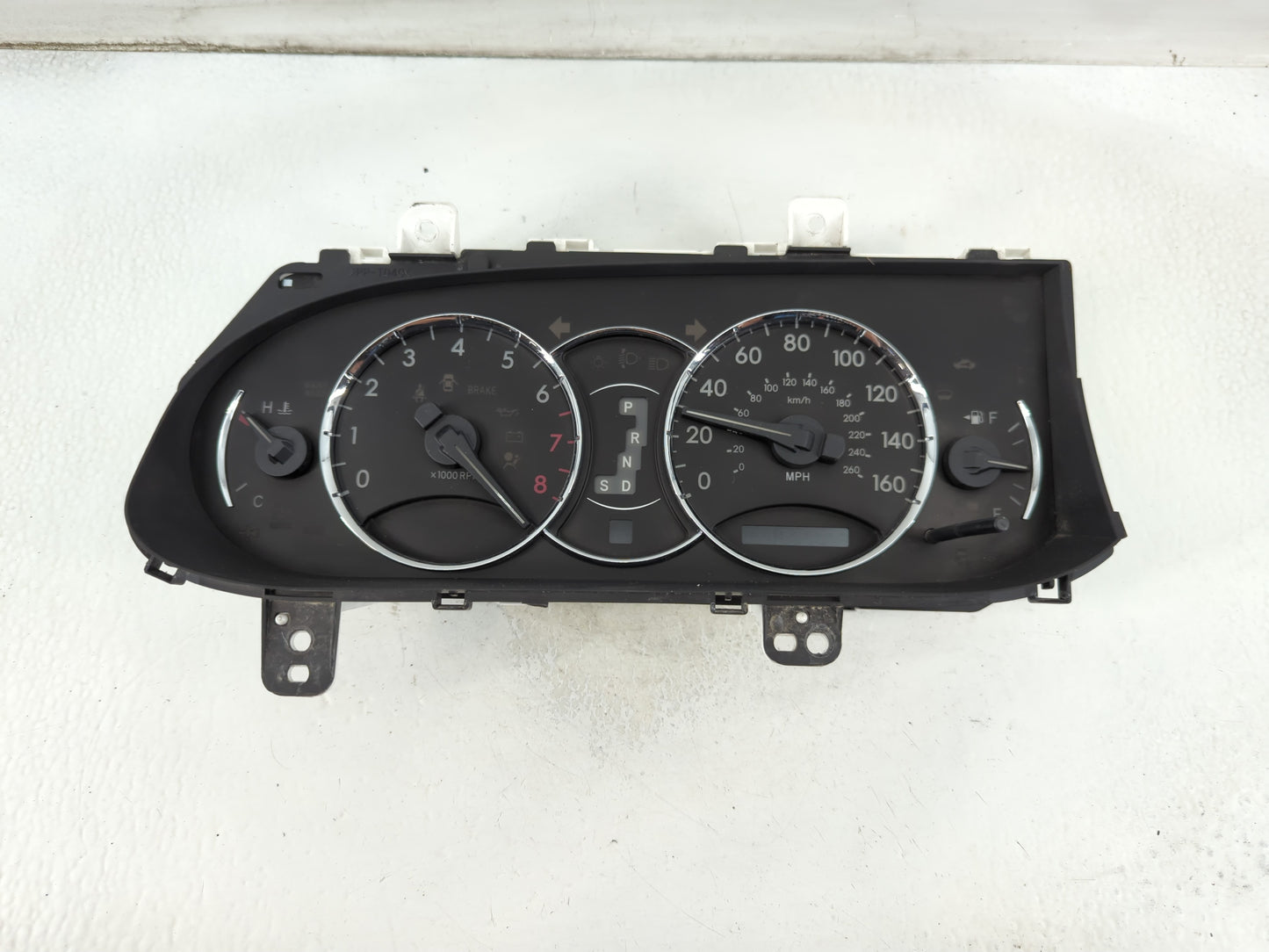 2007 Toyota Avalon Instrument Cluster Speedometer Gauges P/N:83800-07300-00 Fits OEM Used Auto Parts - Oemusedautoparts1.com