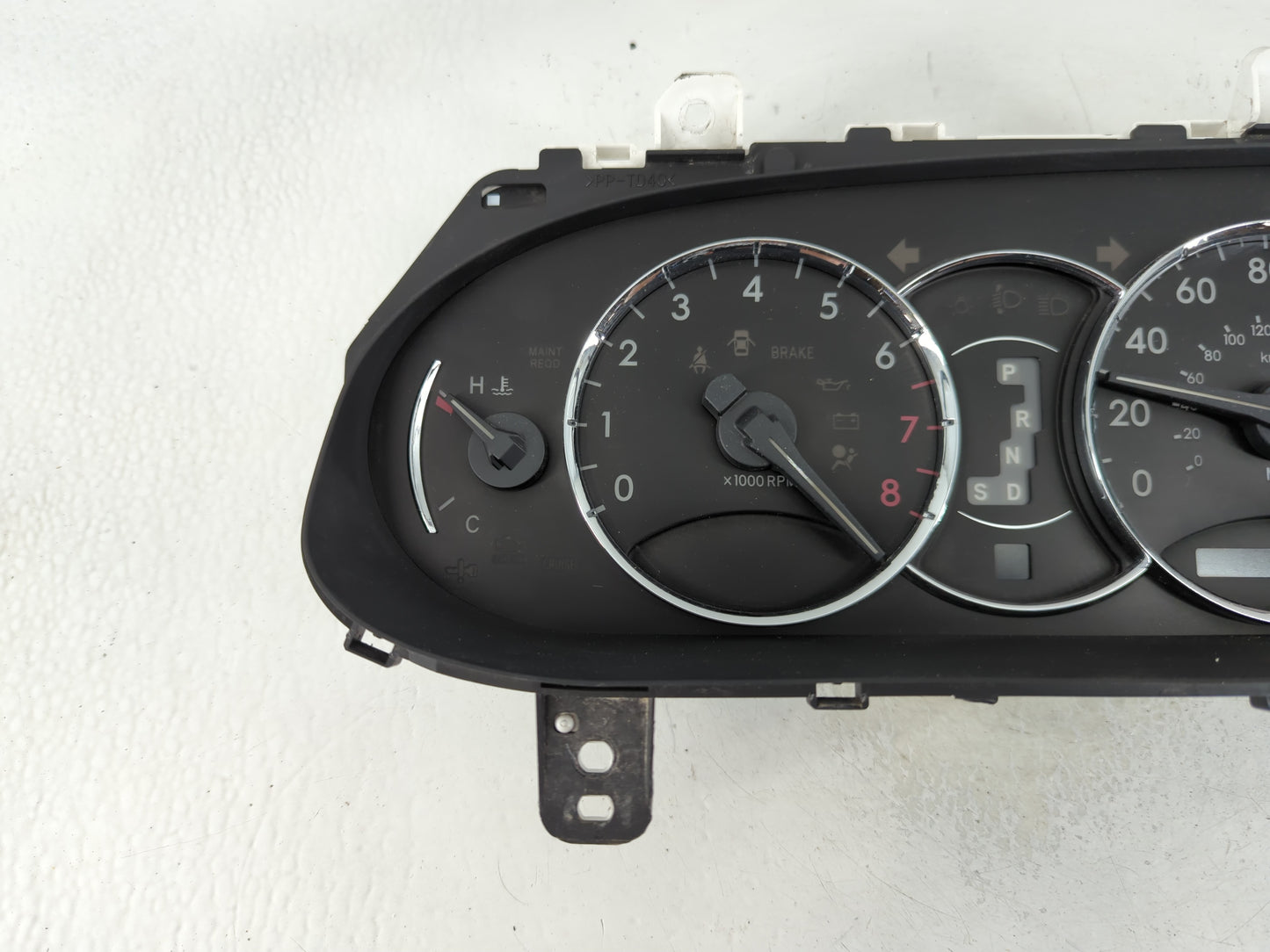 2007 Toyota Avalon Instrument Cluster Speedometer Gauges P/N:83800-07300-00 Fits OEM Used Auto Parts - Oemusedautoparts1.com