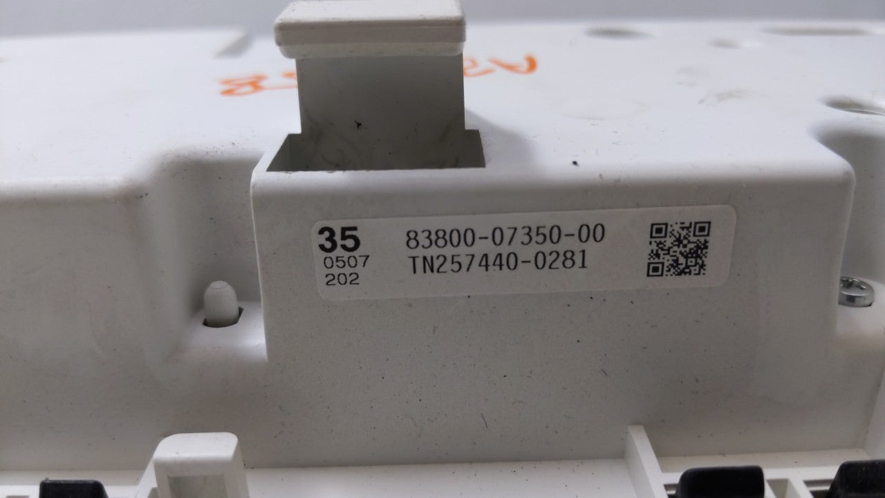 2007 Toyota Avalon Instrument Cluster Speedometer Gauges P/N:83800-07310-00 83800-07340-00, 83800-07350-00 Fits OEM Used Aut