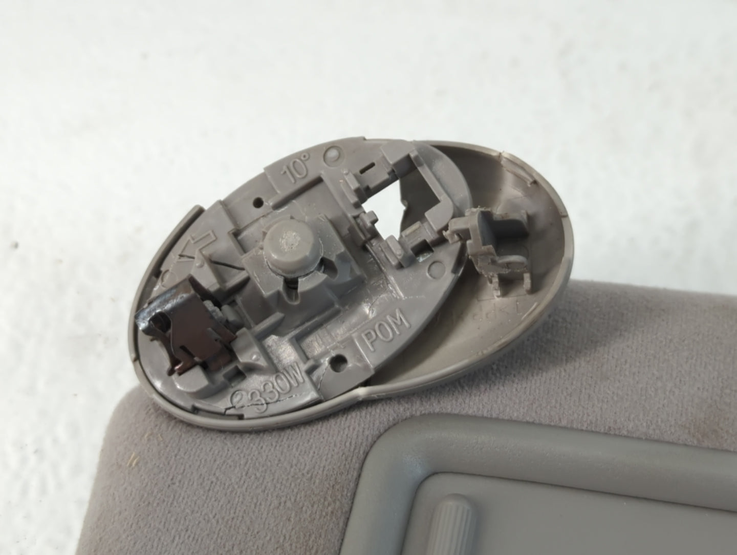 2007-2011 Toyota Camry Sun Visor Shade Replacement Driver Left Mirror Fits Fits 2007 2008 2009 2010 2011 OEM Used Auto Parts