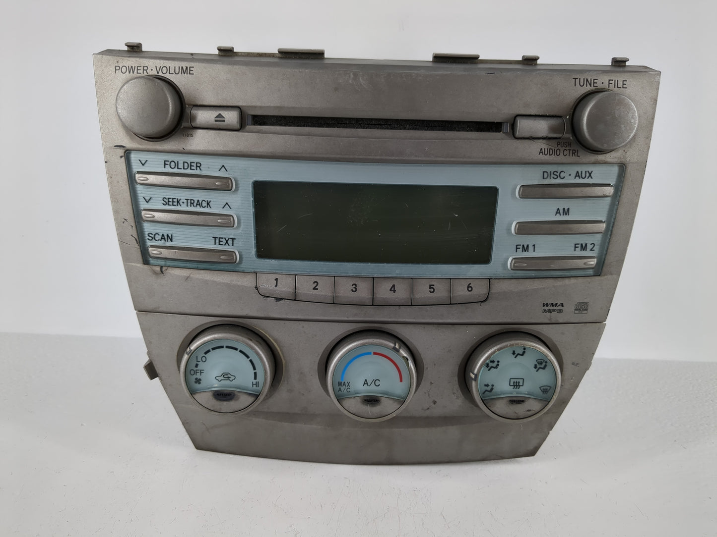 2007-2009 Toyota Camry Radio AM FM Cd Player Receiver Replacement P/N:86120-06180 86120-33A30 Fits Fits 2007 2008 2009 OEM U