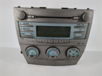 compare product 2007-2009 Toyota Camry Radio AM FM Cd Player Receiver Replacement P/N:86120-06180 86120-33A30 Fits Fits 2007 2008 2009 OEM Used Auto Parts
