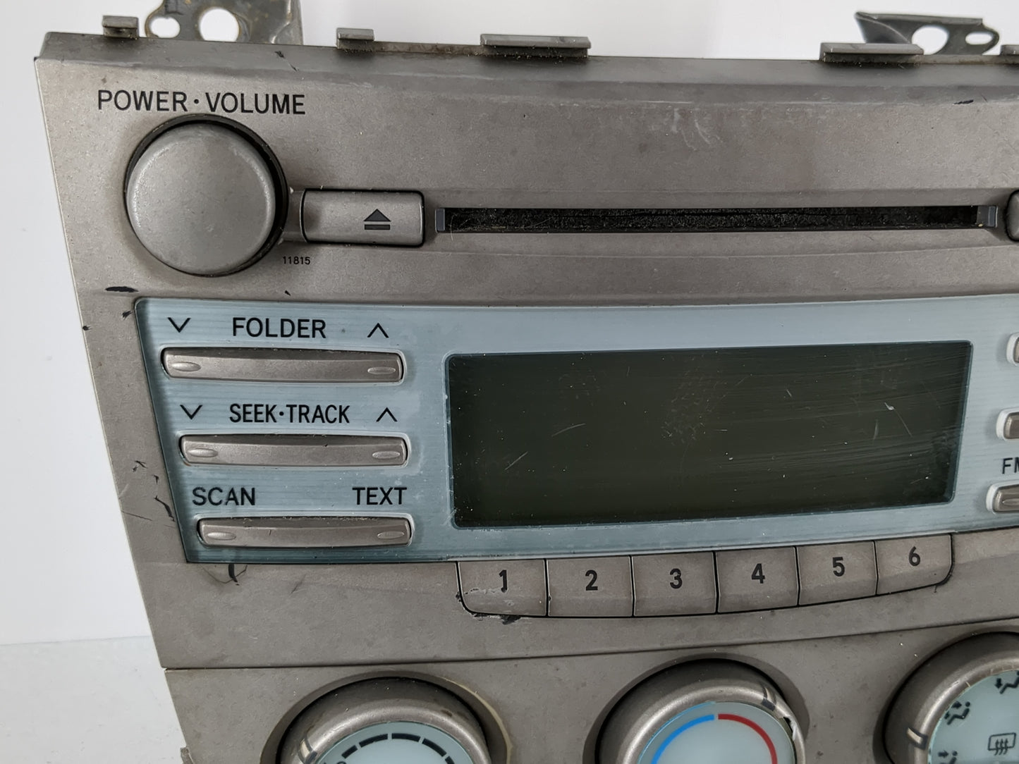 2007-2009 Toyota Camry Radio AM FM Cd Player Receiver Replacement P/N:86120-06180 86120-33A30 Fits Fits 2007 2008 2009 OEM U