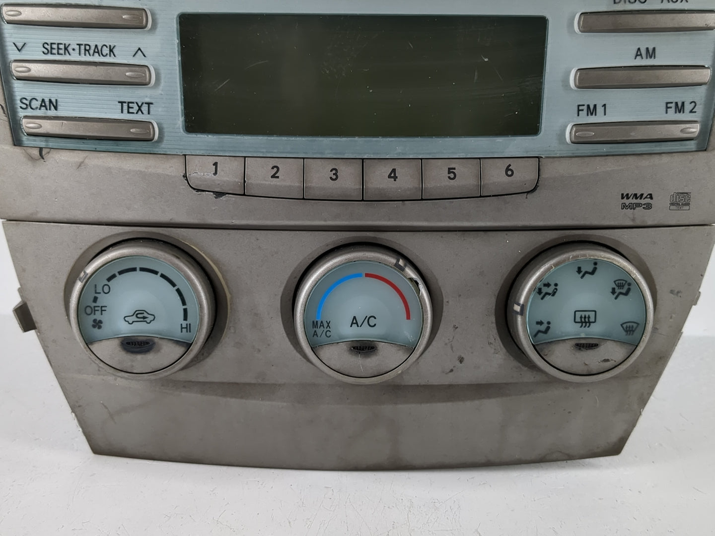 2007-2009 Toyota Camry Radio AM FM Cd Player Receiver Replacement P/N:86120-06180 86120-33A30 Fits Fits 2007 2008 2009 OEM U