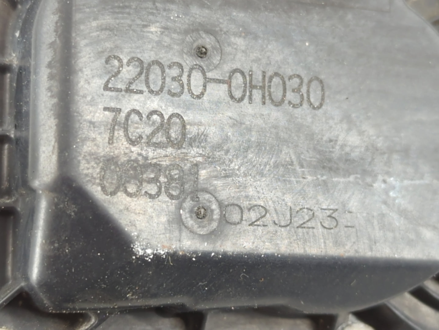 2007-2011 Toyota Camry Throttle Body P/N:22030-0H030 Fits Fits 2006 2007 2008 2009 2010 2011 2012 2013 2014 2015 OEM Used Au