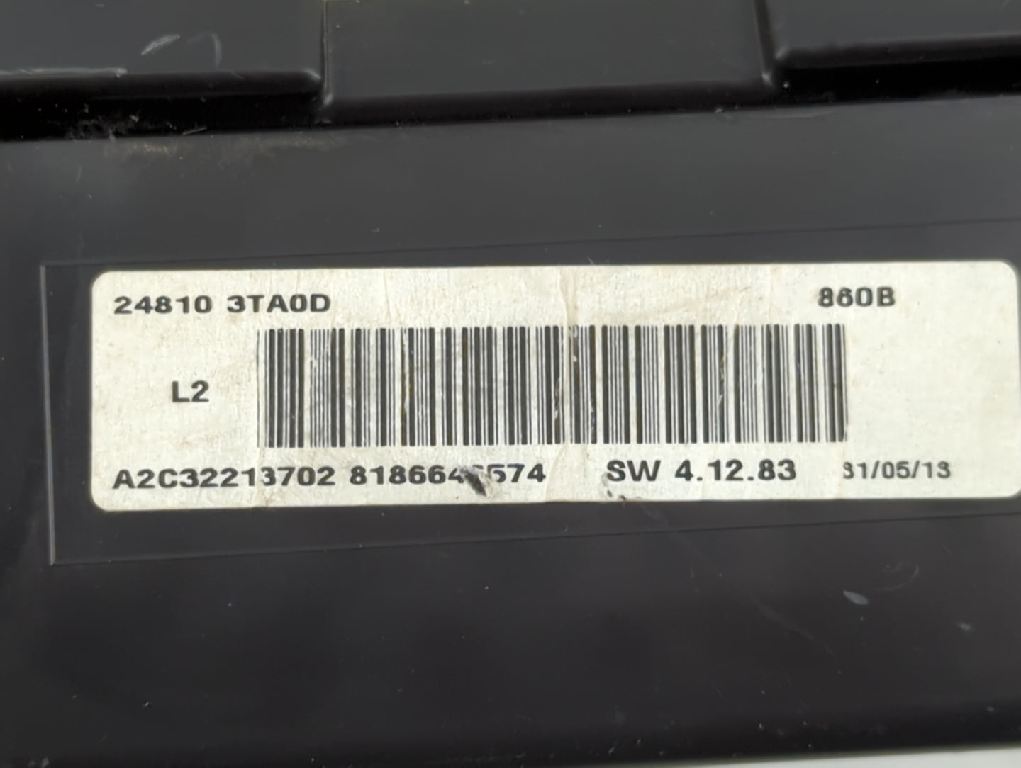 2007 Toyota Camry Instrument Cluster Speedometer Gauges P/N:24810 3TA0D Fits OEM Used Auto Parts - Oemusedautoparts1.com