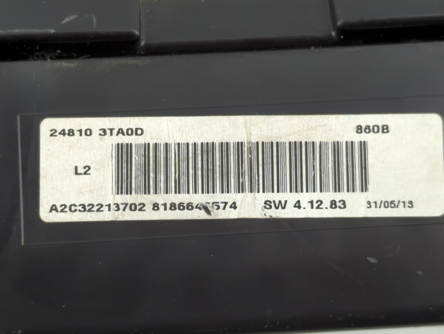 2007 Toyota Camry Instrument Cluster Speedometer Gauges P/N:24810 3TA0D Fits OEM Used Auto Parts - Oemusedautoparts1.com