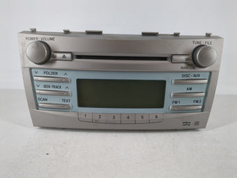 compare product 2007-2009 Toyota Camry Radio AM FM Cd Player Receiver Replacement P/N:86120-06180 Fits Fits 2007 2008 2009 OEM Used Auto Parts