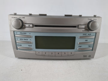 2007-2009 Toyota Camry Radio AM FM Cd Player Receiver Replacement P/N:86120-06180 Fits Fits 2007 2008 2009 OEM Used Auto Par