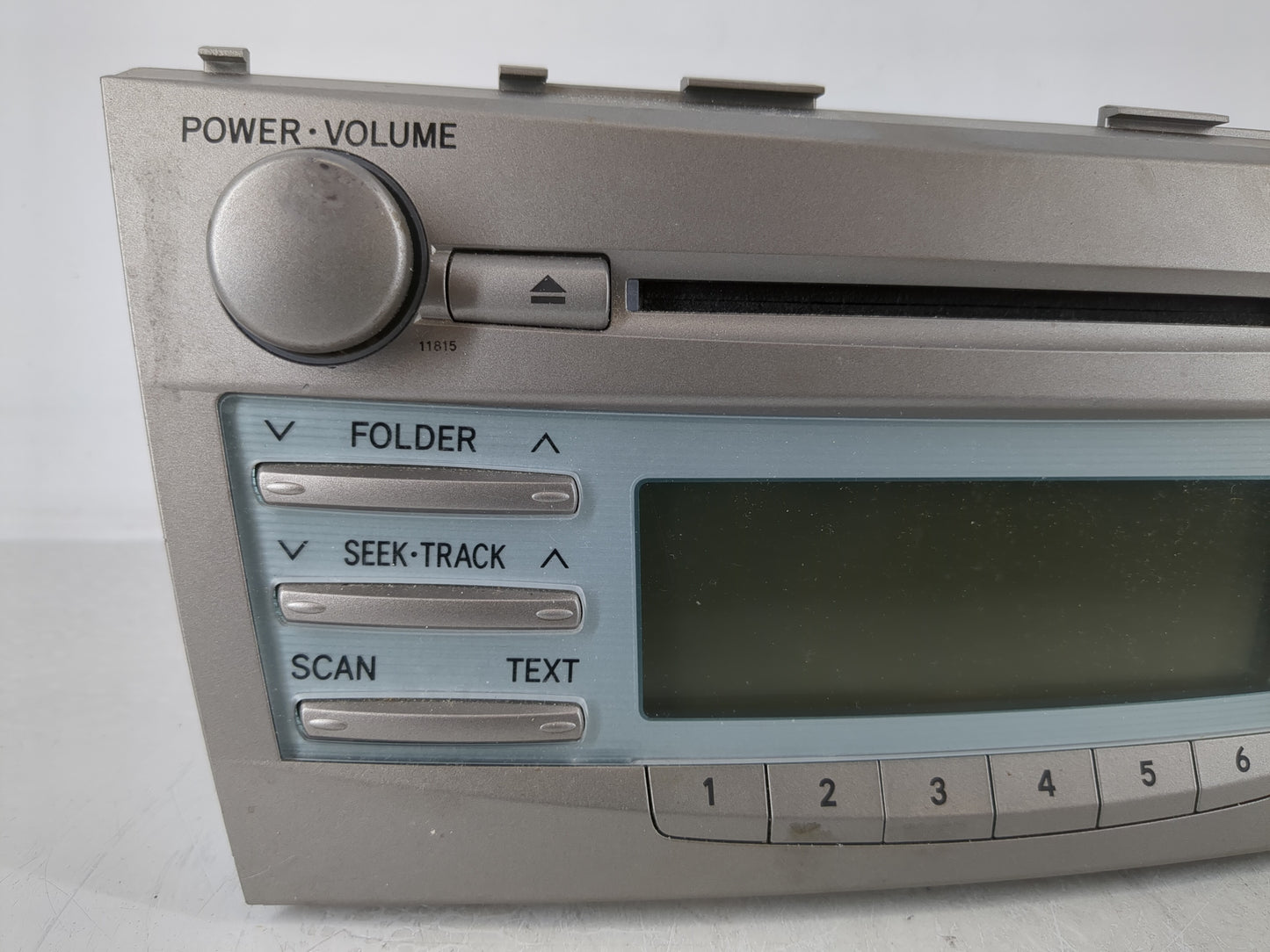 2007-2009 Toyota Camry Radio AM FM Cd Player Receiver Replacement P/N:86120-06180 Fits Fits 2007 2008 2009 OEM Used Auto Par