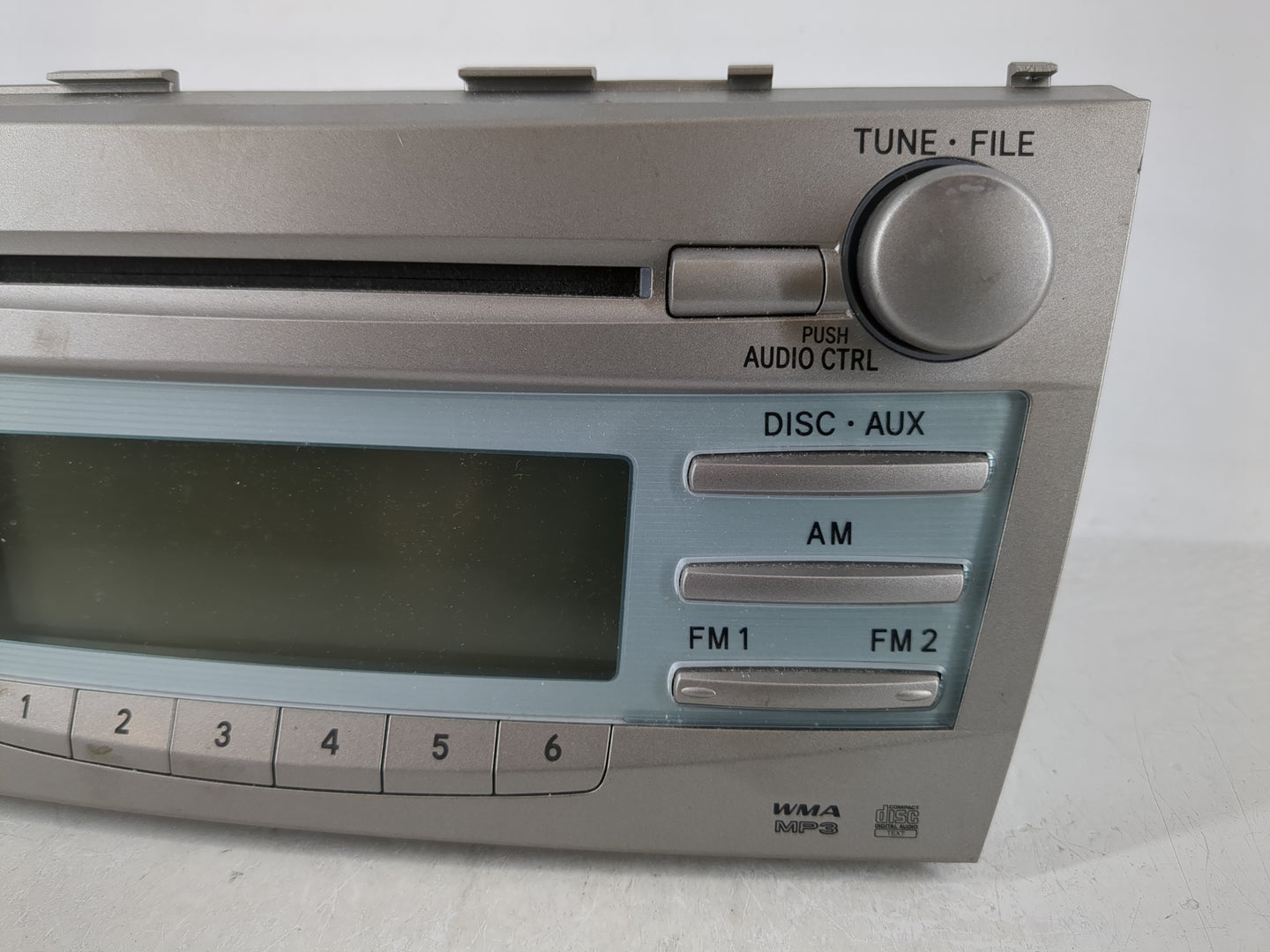 2007-2009 Toyota Camry Radio AM FM Cd Player Receiver Replacement P/N:86120-06180 Fits Fits 2007 2008 2009 OEM Used Auto Par