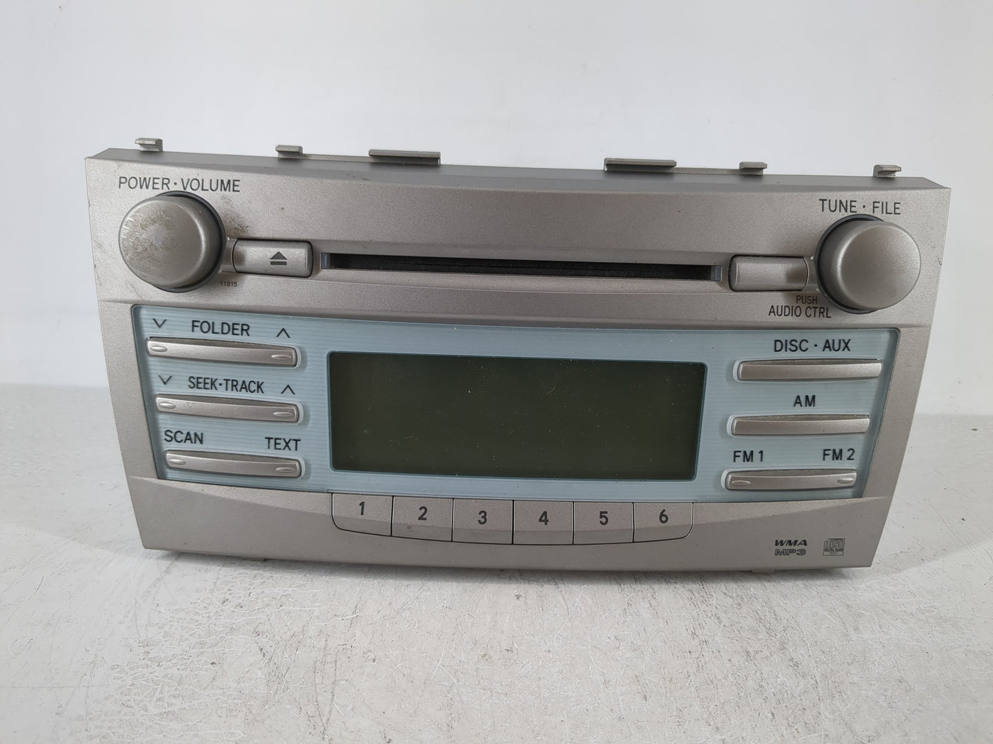 2007-2009 Toyota Camry Radio AM FM Cd Player Receiver Replacement P/N:86120-06180 Fits Fits 2007 2008 2009 OEM Used Auto Par