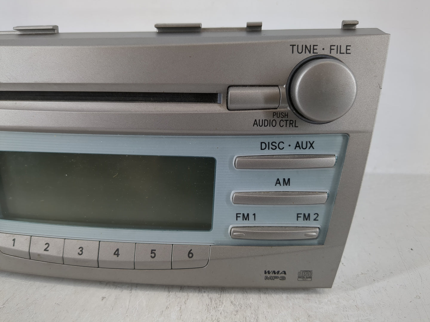 2007-2009 Toyota Camry Radio AM FM Cd Player Receiver Replacement P/N:86120-06180 Fits Fits 2007 2008 2009 OEM Used Auto Par