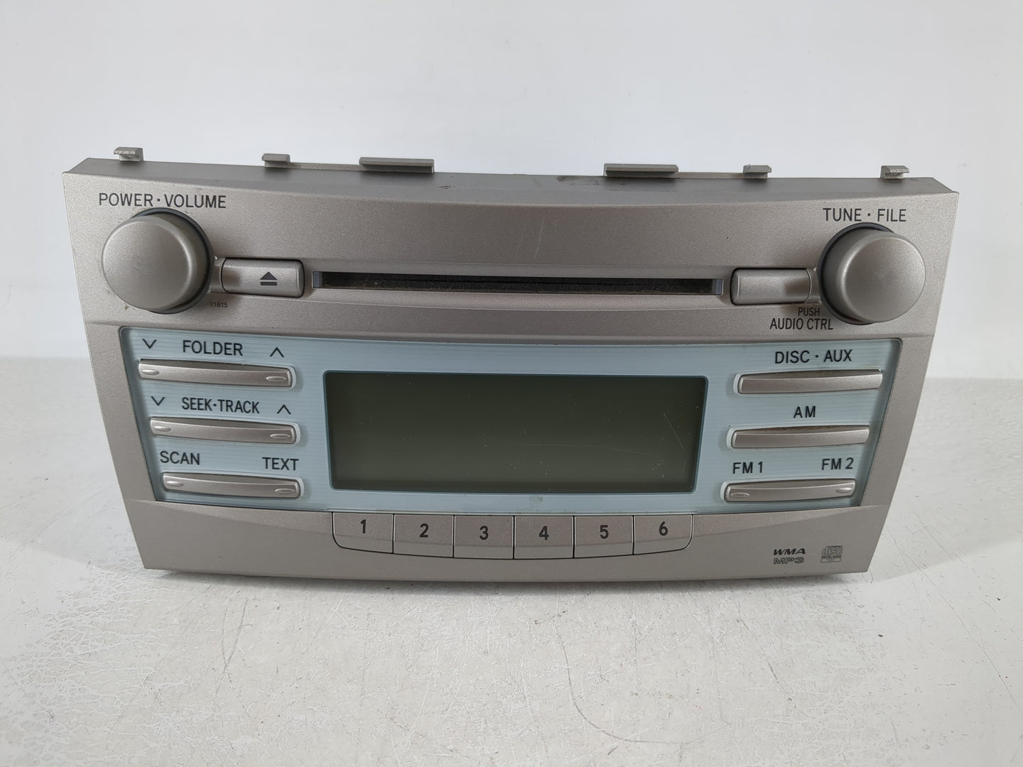2007-2009 Toyota Camry Radio AM FM Cd Player Receiver Replacement P/N:86120-06180 Fits Fits 2007 2008 2009 OEM Used Auto Par
