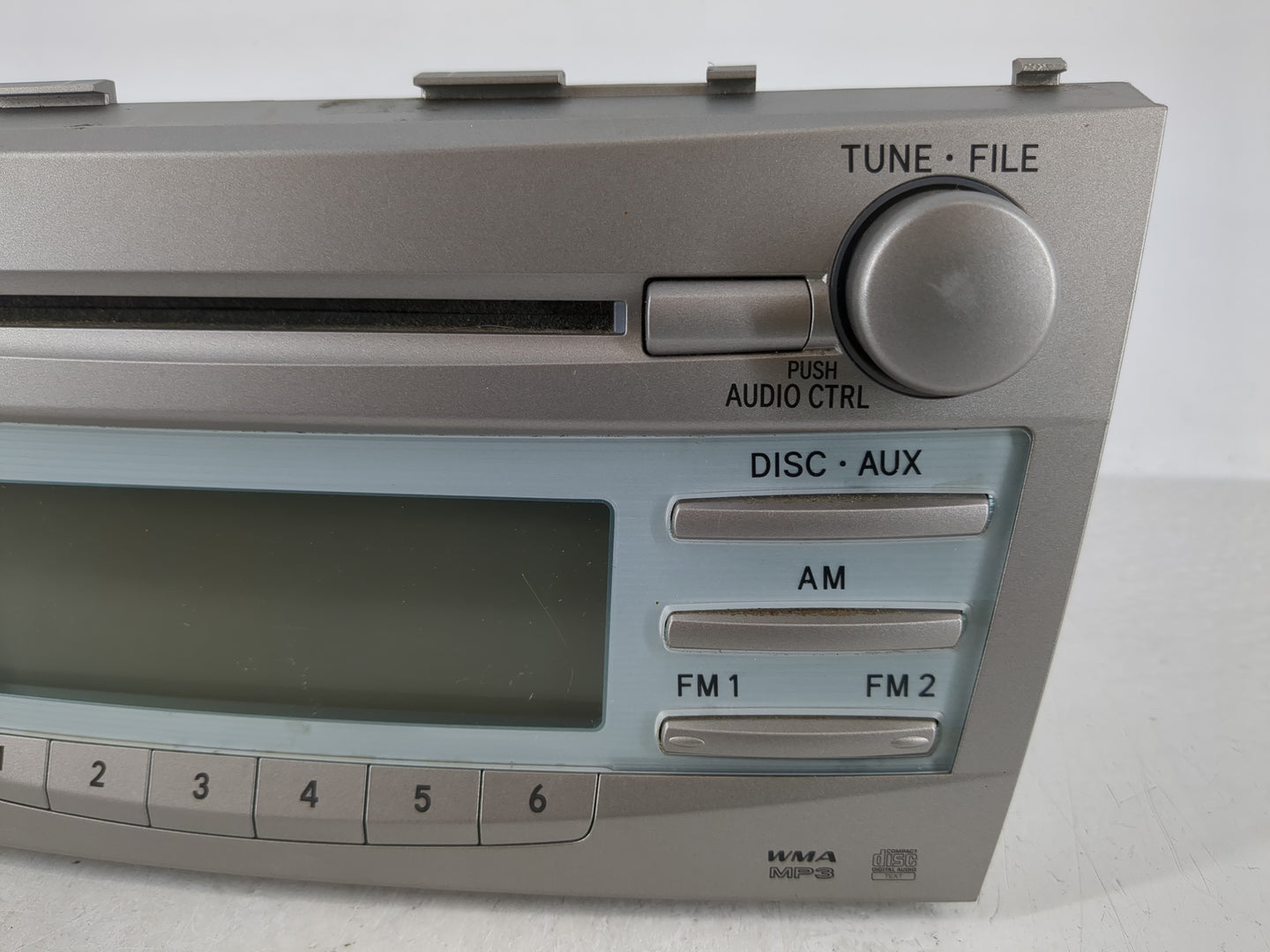 2007-2009 Toyota Camry Radio AM FM Cd Player Receiver Replacement P/N:86120-06180 Fits Fits 2007 2008 2009 OEM Used Auto Par