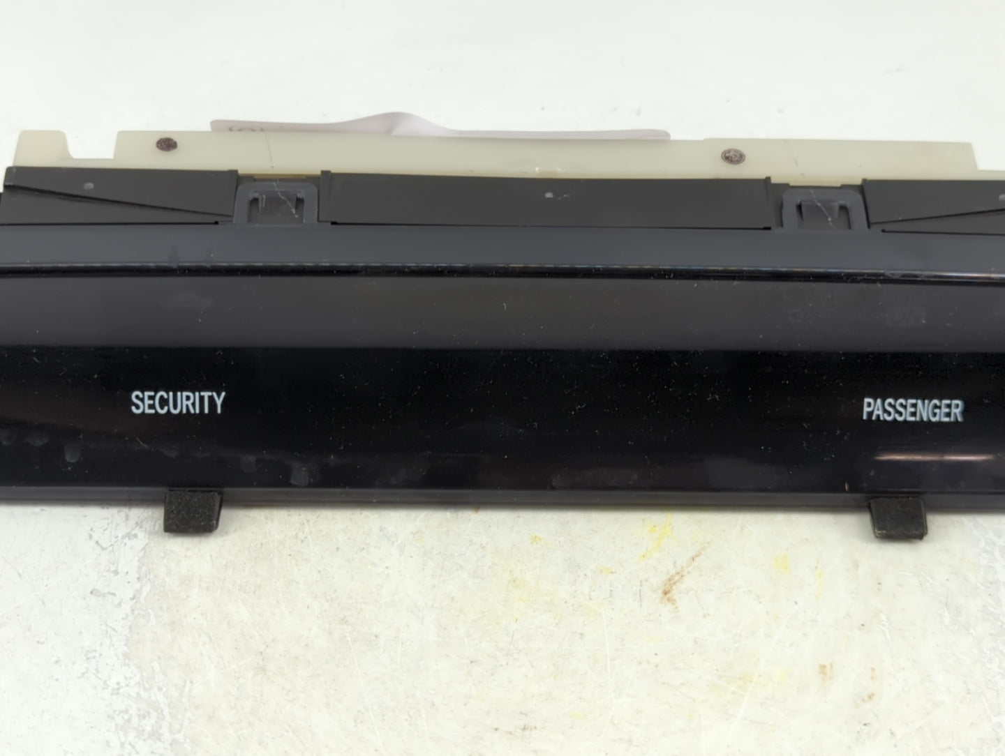 2007 Toyota Camry Upper Dash Defroster Panel Clock Security - Oemusedautoparts1.com