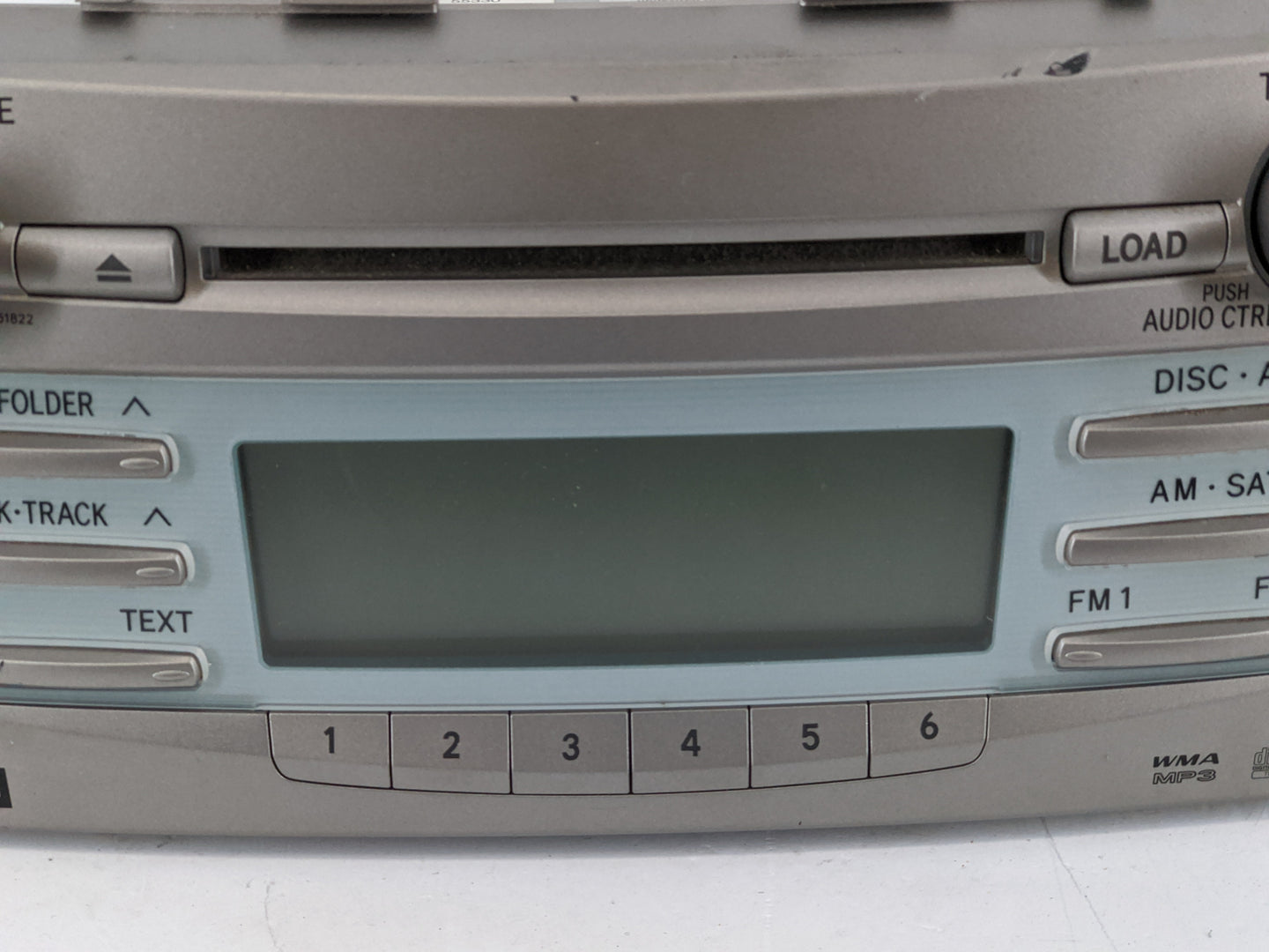 2007-2009 Toyota Camry Radio AM FM Cd Player Receiver Replacement P/N:86120-33A00 Fits Fits 2007 2008 2009 OEM Used Auto Par