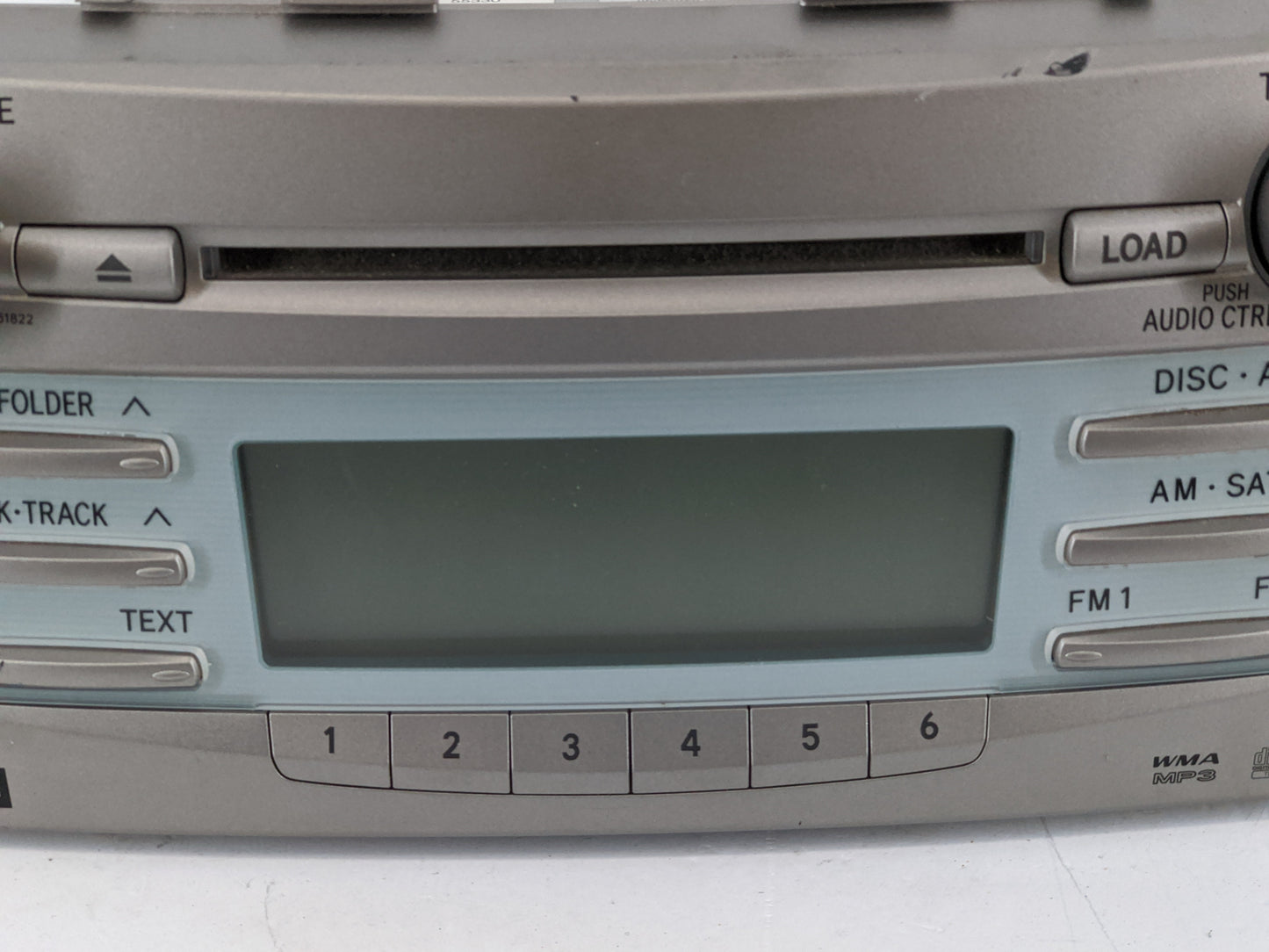 2007-2009 Toyota Camry Radio AM FM Cd Player Receiver Replacement P/N:86120-33A00 Fits Fits 2007 2008 2009 OEM Used Auto Par