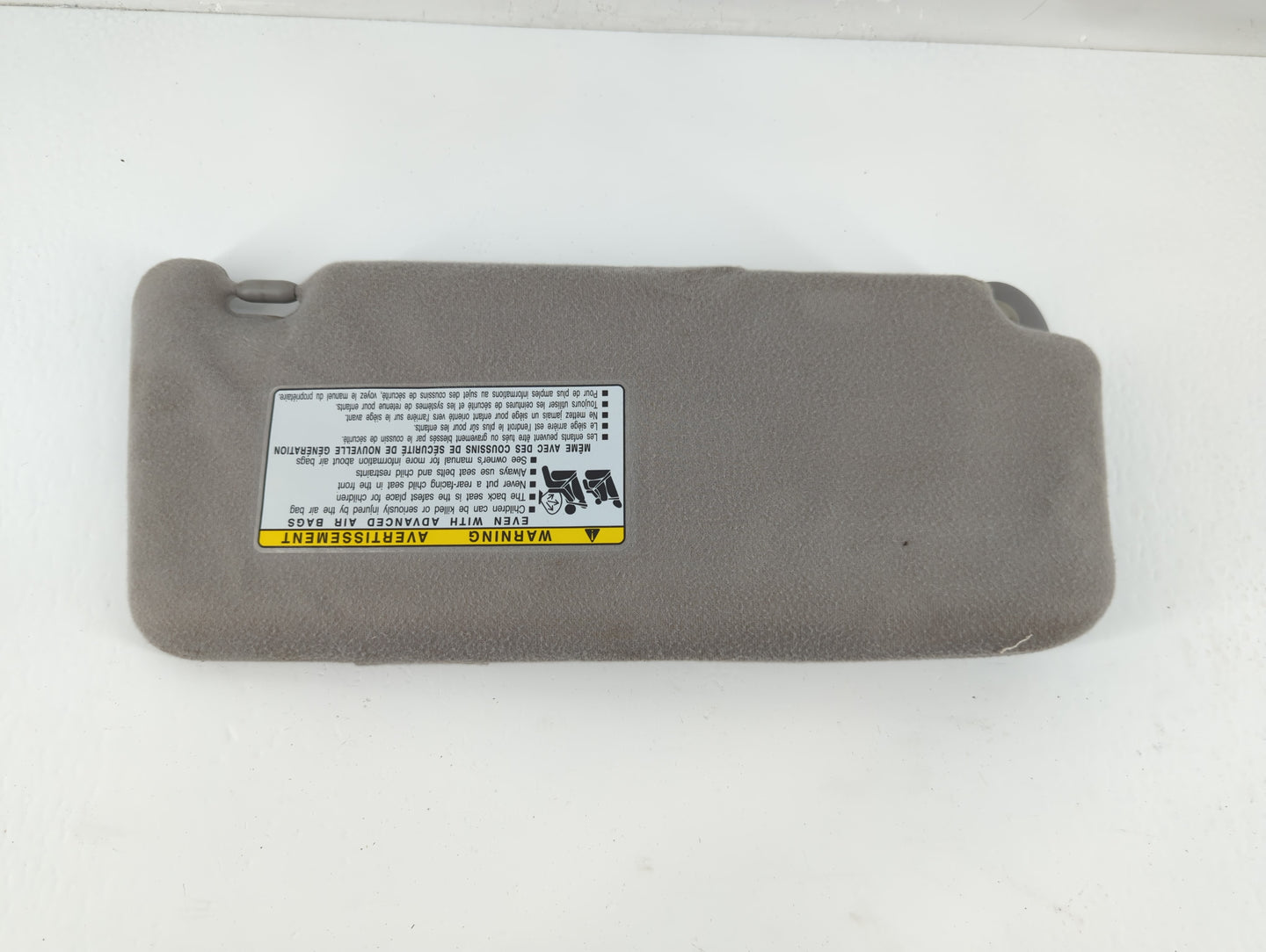 2007-2011 Toyota Camry Sun Visor Shade Replacement Passenger Right Mirror Fits Fits 2007 2008 2009 2010 2011 OEM Used Auto P