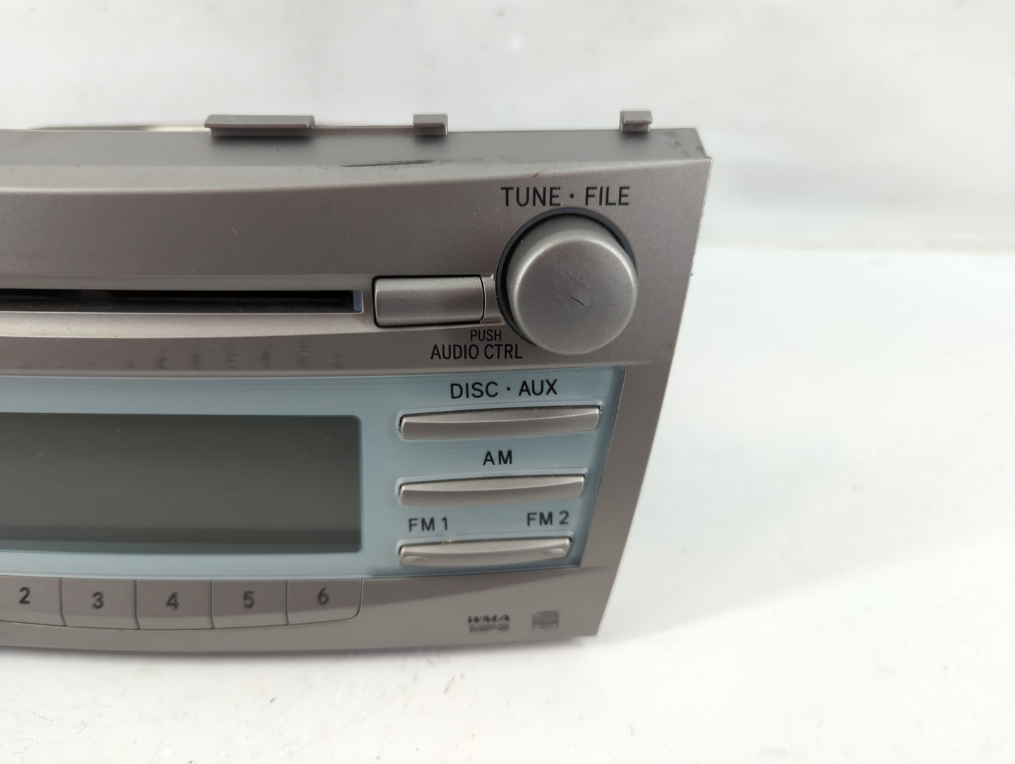 2007-2009 Toyota Camry Radio AM FM Cd Player Receiver Replacement P/N:86120-06180 Fits Fits 2007 2008 2009 OEM Used Auto Par