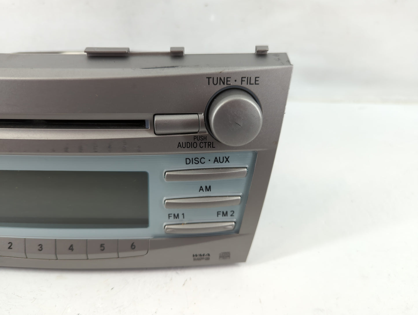 2007-2009 Toyota Camry Radio AM FM Cd Player Receiver Replacement P/N:86120-06180 Fits Fits 2007 2008 2009 OEM Used Auto Par