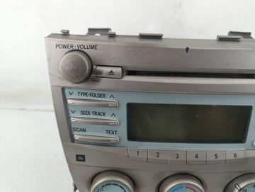 2007 Toyota Camry Radio AM FM Cd Player Receiver Replacement P/N:86120-06190 Fits OEM Used Auto Parts