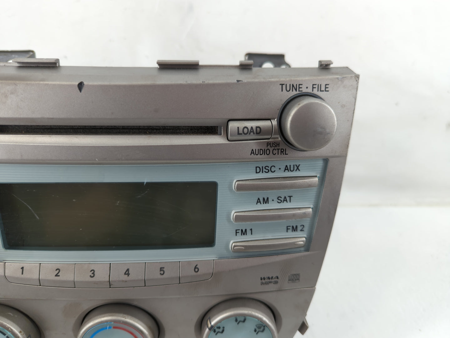 2007 Toyota Camry Radio AM FM Cd Player Receiver Replacement P/N:86120-06190 Fits OEM Used Auto Parts - Oemusedautoparts1.co