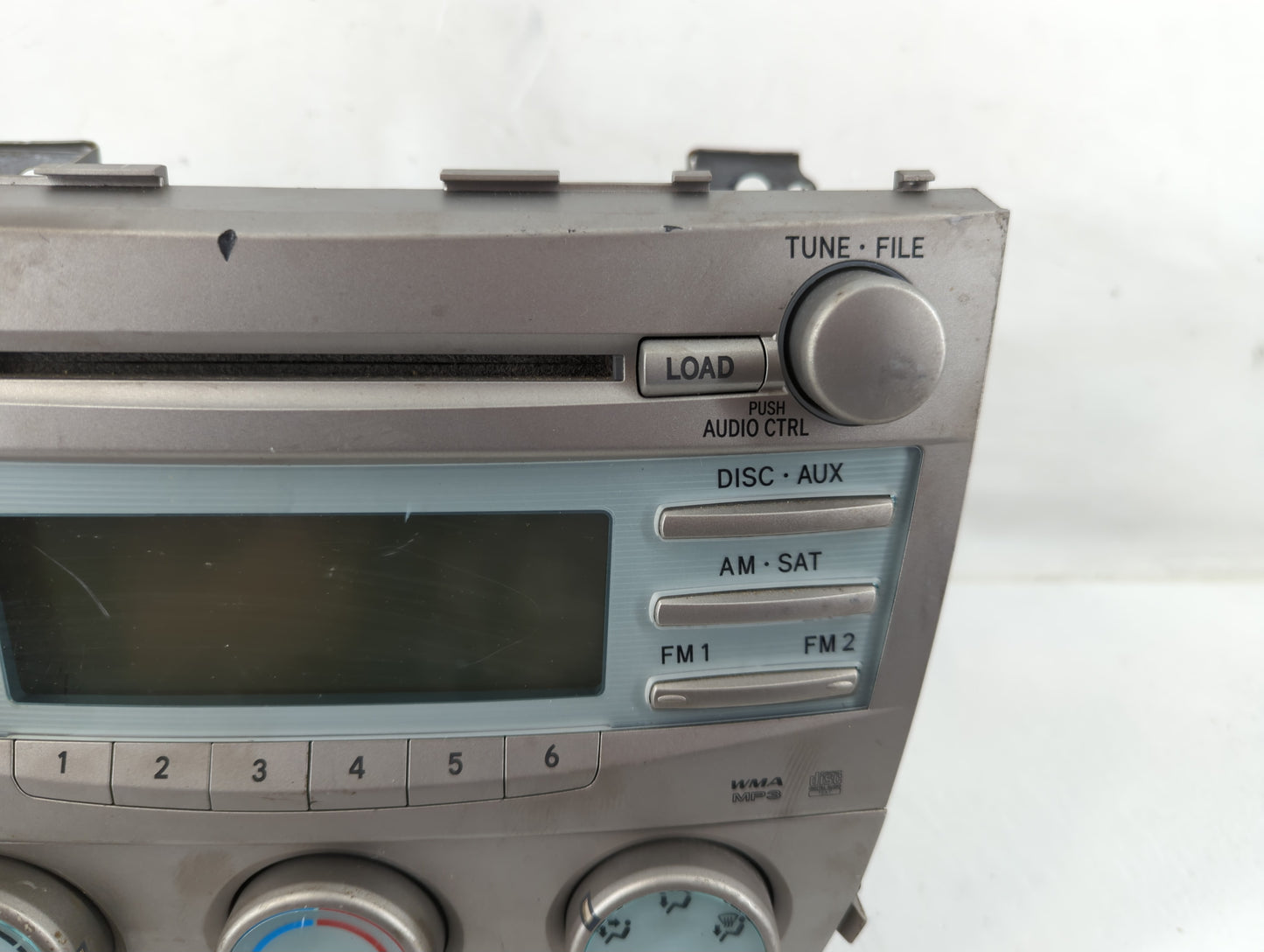 2007 Toyota Camry Radio AM FM Cd Player Receiver Replacement P/N:86120-06190 Fits OEM Used Auto Parts - Oemusedautoparts1.co