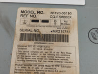 2007 Toyota Camry Radio AM FM Cd Player Receiver Replacement P/N:86120-06190 Fits OEM Used Auto Parts - Oemusedautoparts1.co