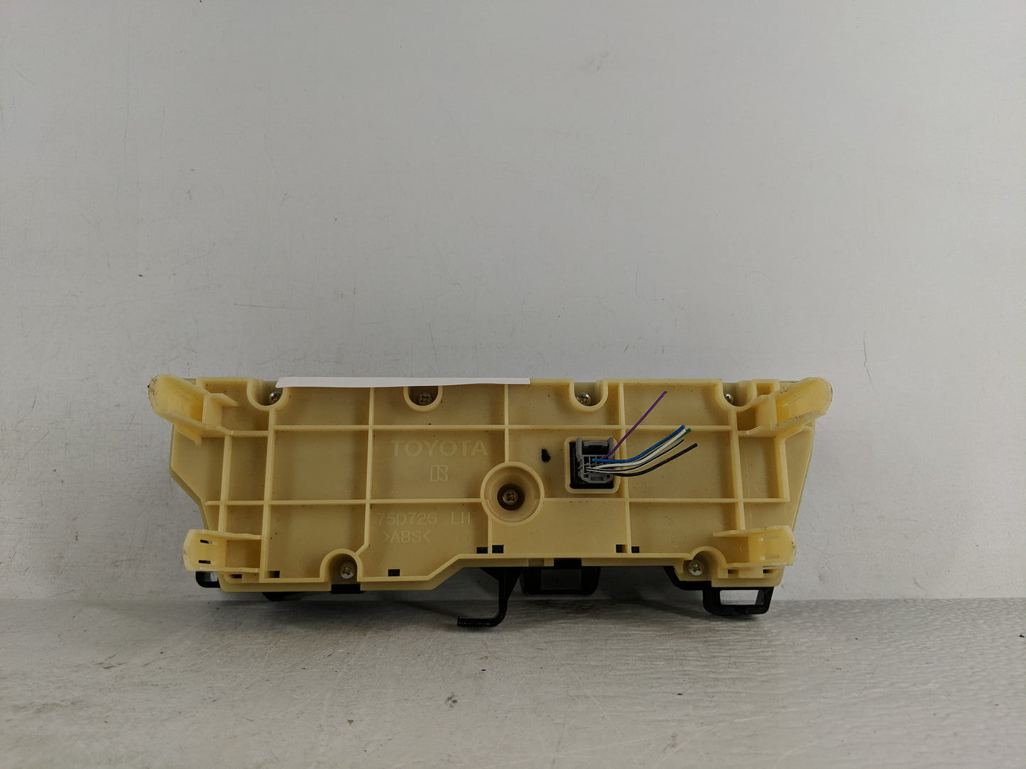 2007 Toyota Camry Climate Control Module Temperature AC/Heater Replacement Fits OEM Used Auto Parts - Oemusedautoparts1.com