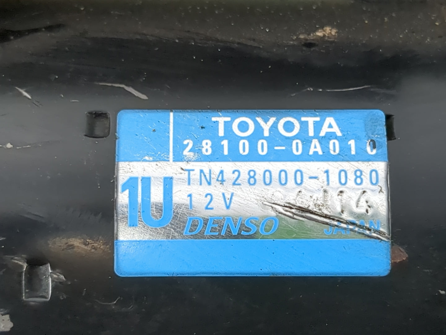 2004-2017 Toyota Camry Car Starter Motor Solenoid OEM P/N:TN428000-1080 28100-0A010 Fits OEM Used Auto Parts - Oemusedautopa