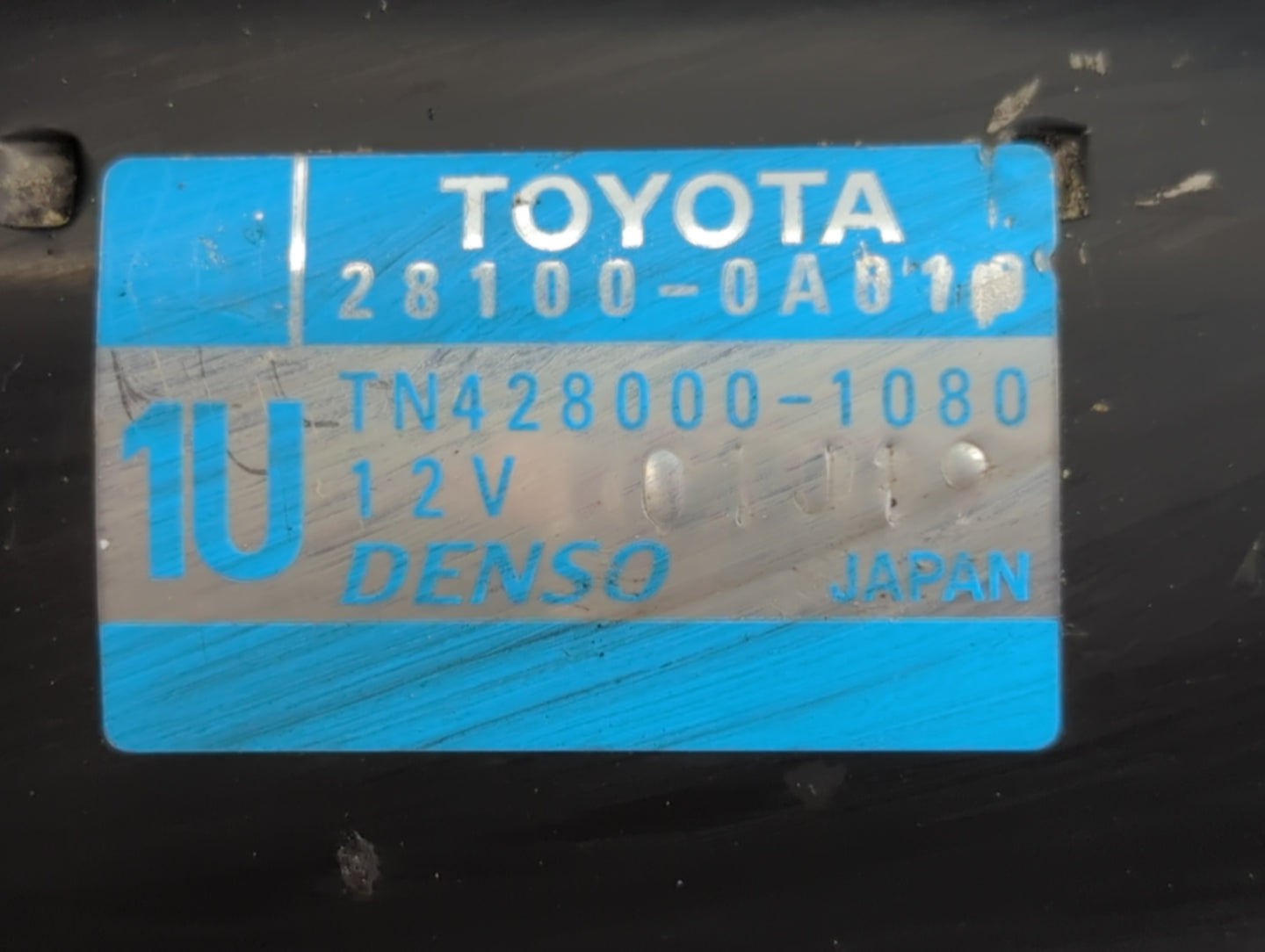 2004-2017 Toyota Camry Car Starter Motor Solenoid OEM P/N:28100-0A010 Fits OEM Used Auto Parts - Oemusedautoparts1.com