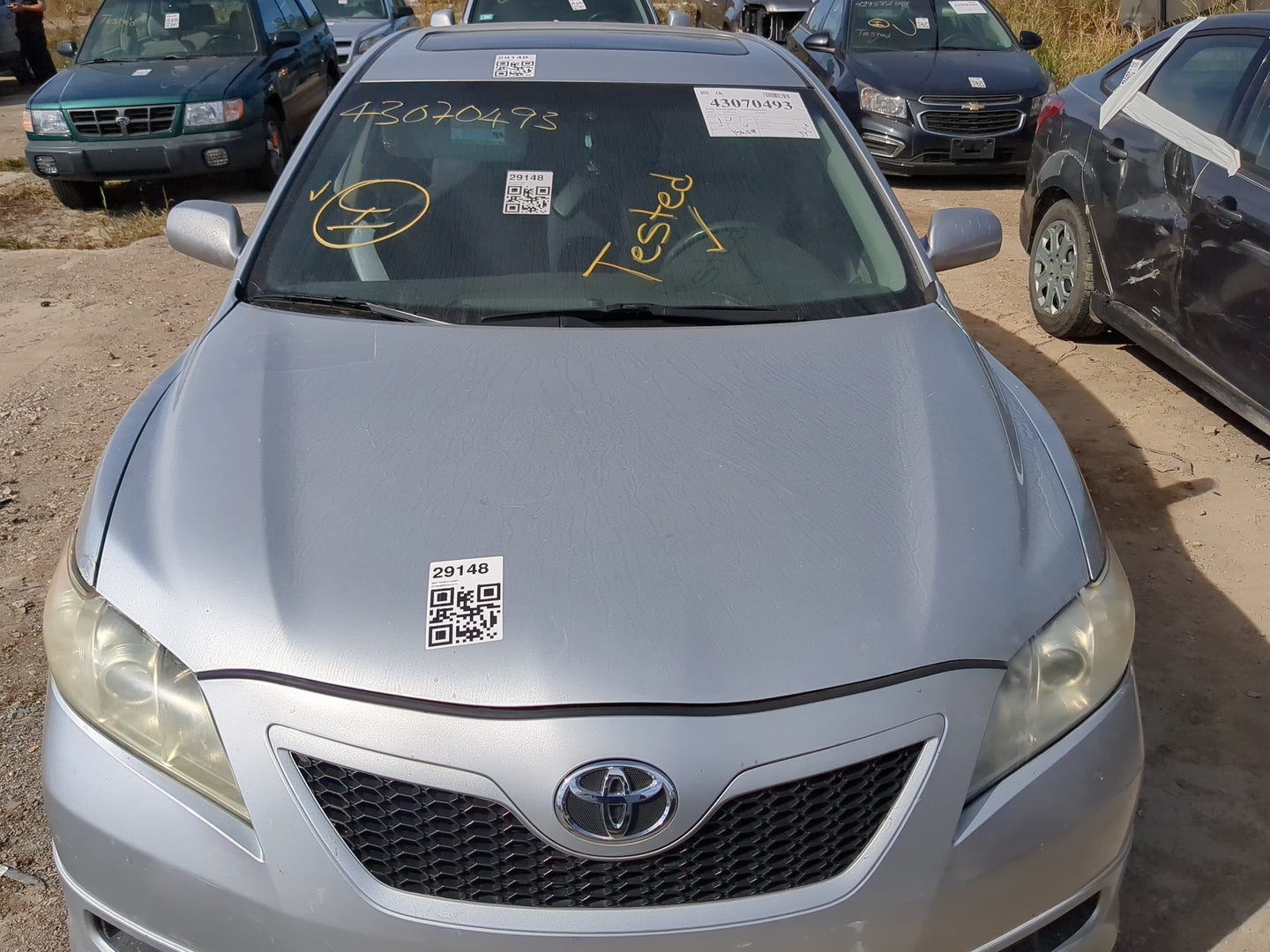 2007-2011 Toyota Camry Hood Oem - Oemusedautoparts1.com