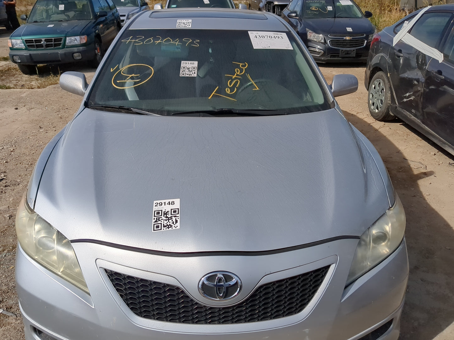 2007-2011 Toyota Camry Hood Oem - Oemusedautoparts1.com