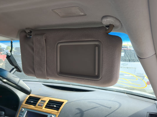 2007-2011 Toyota Camry Sun Visor Shade Replacement Passenger Right Mirror Fits Fits 2007 2008 2009 2010 2011 OEM Used Auto Parts