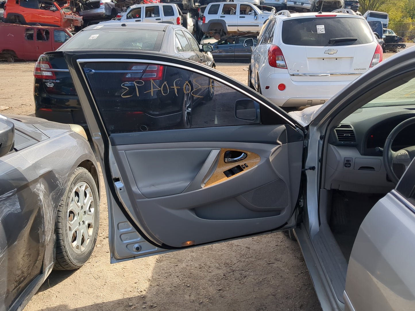2007-2011 Toyota Camry Driver Front Door Oem - Oemusedautoparts1.com