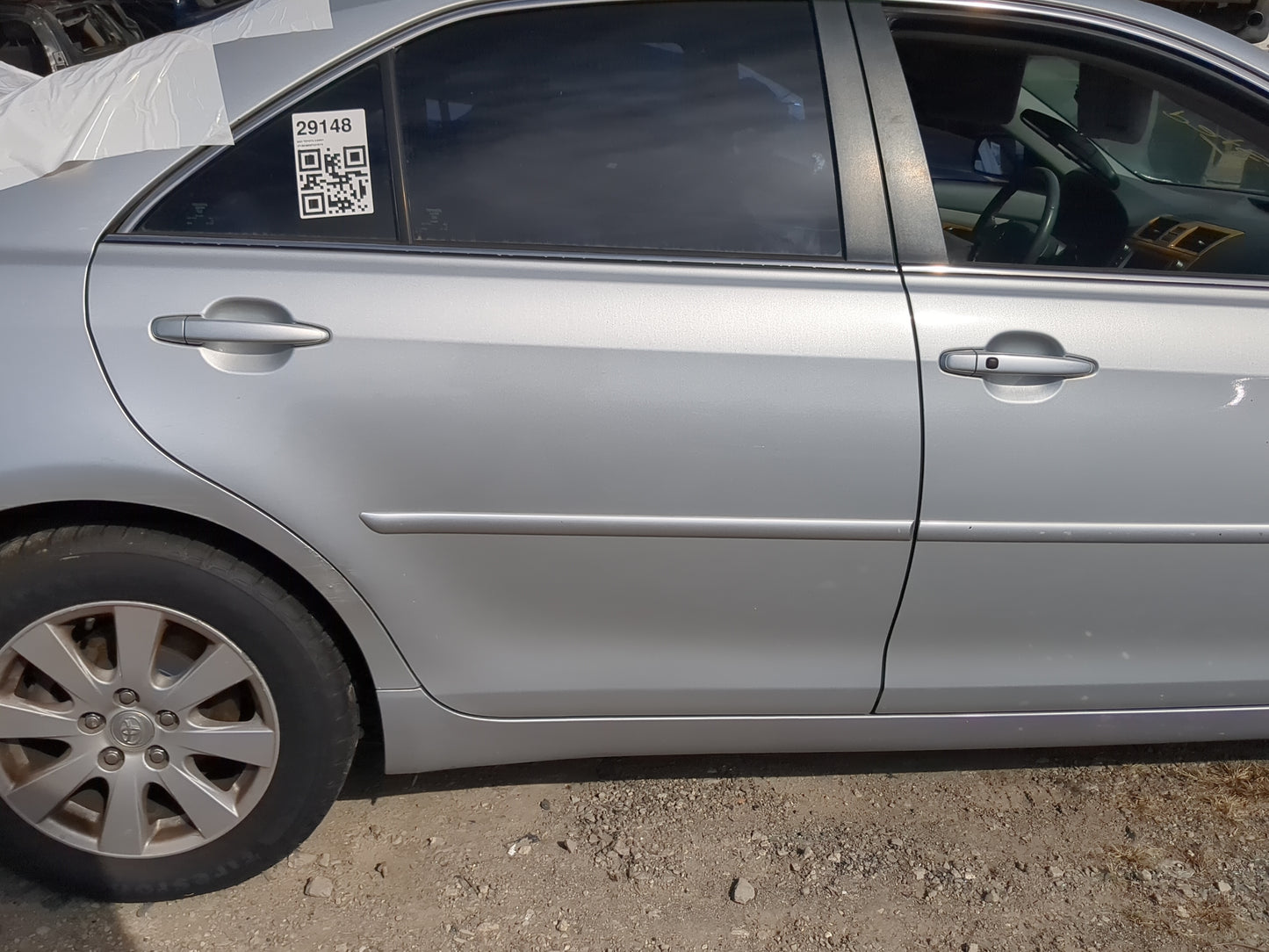 2007-2011 Toyota Camry Passenger Rear Door Oem - Oemusedautoparts1.com