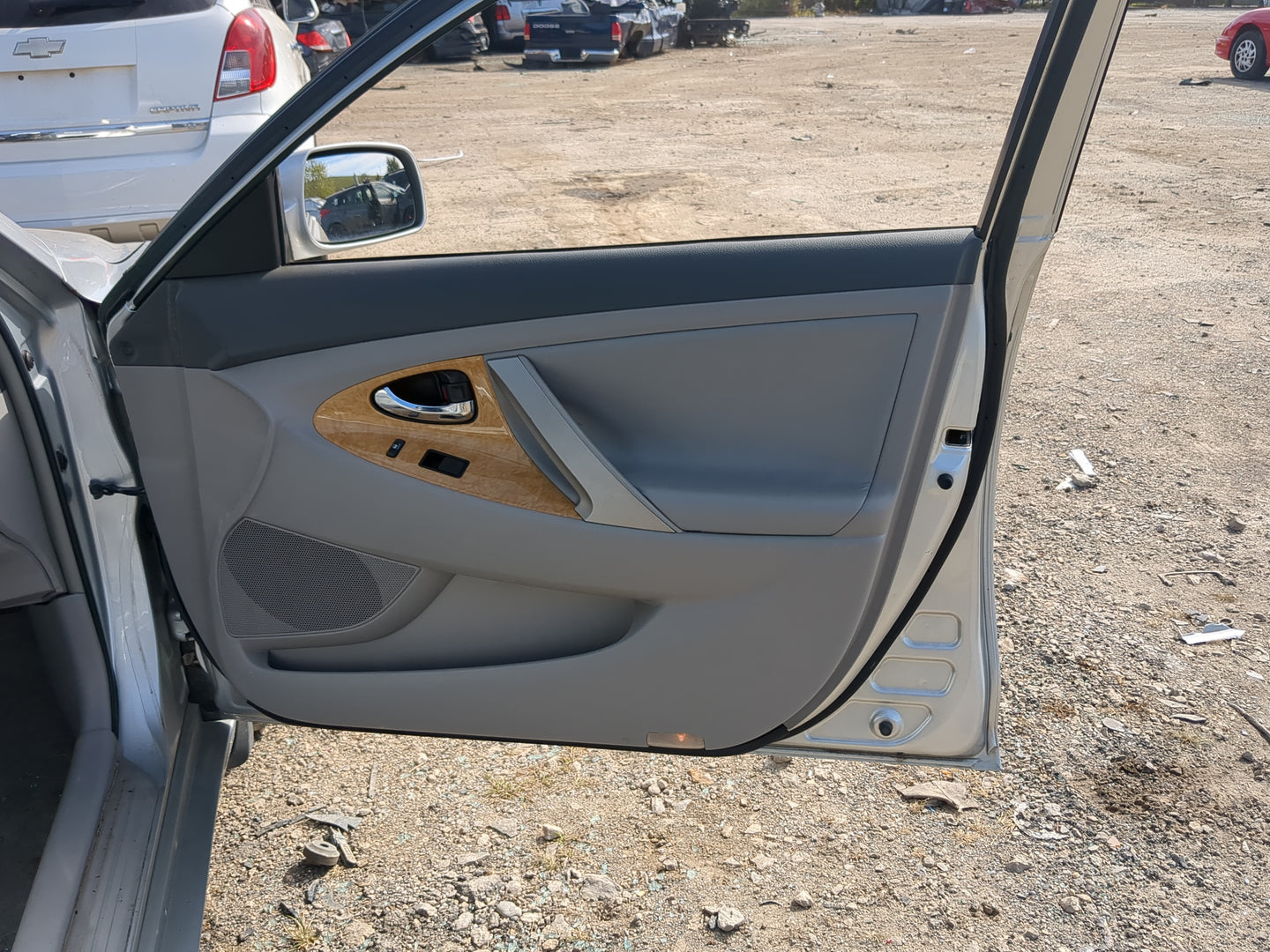 2007 Toyota Camry Front Right Passenger Interior Door Panel Trim - Oemusedautoparts1.com