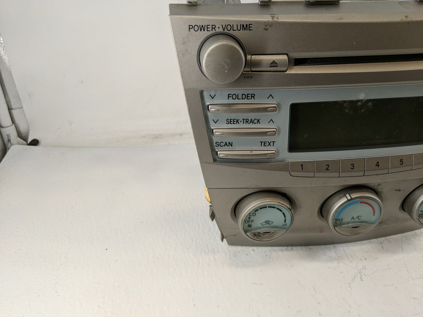 2007-2009 Toyota Camry Climate Control Module Temperature AC/Heater Replacement P/N:86120-06180 Fits Fits 2007 2008 2009 OEM